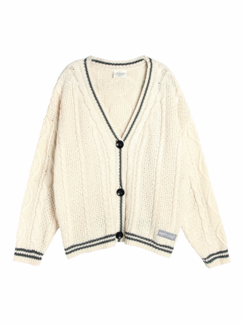 Taylor Swift – Original 2020 Folklore Cardigan – Cable Knit Star Patch – Sz. M/L